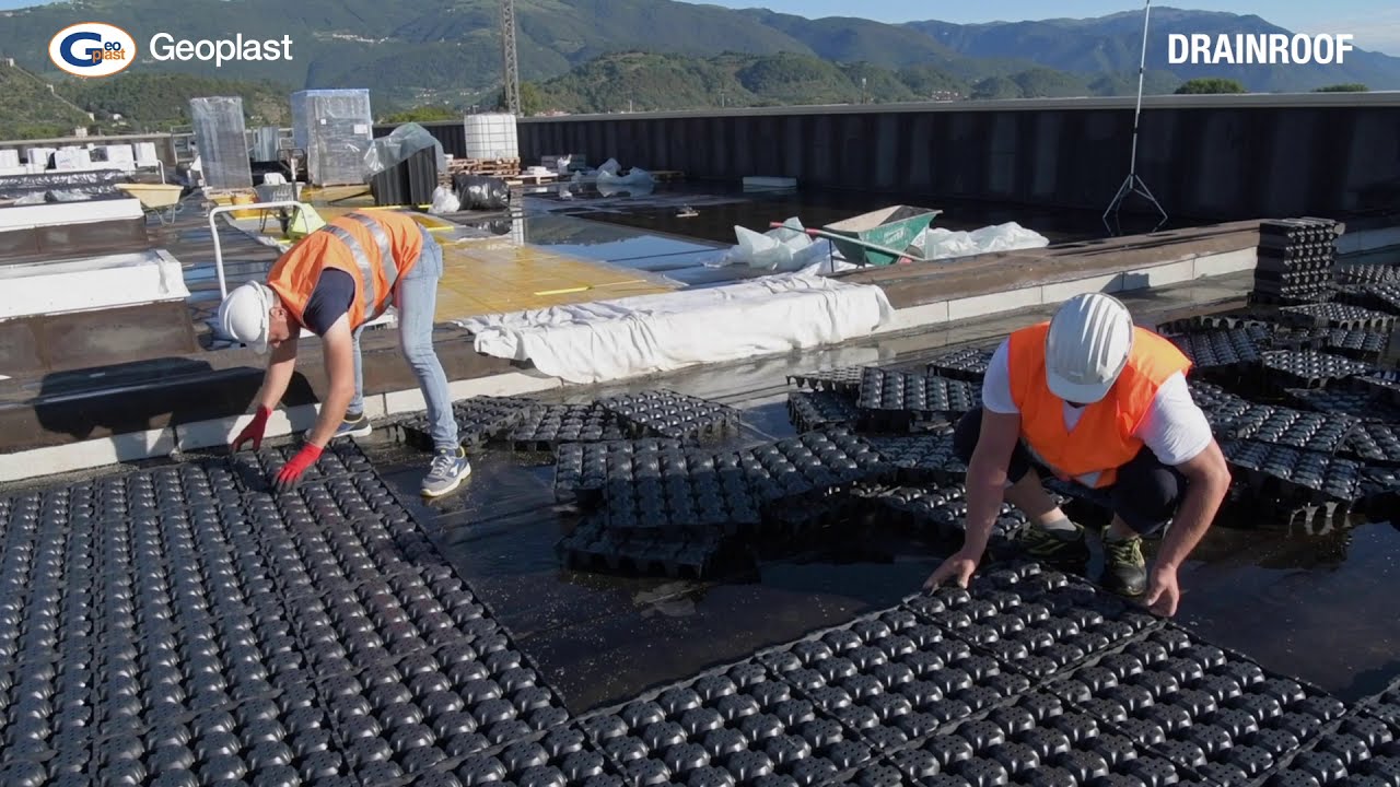 Easy installation of Drainroof in Vimar