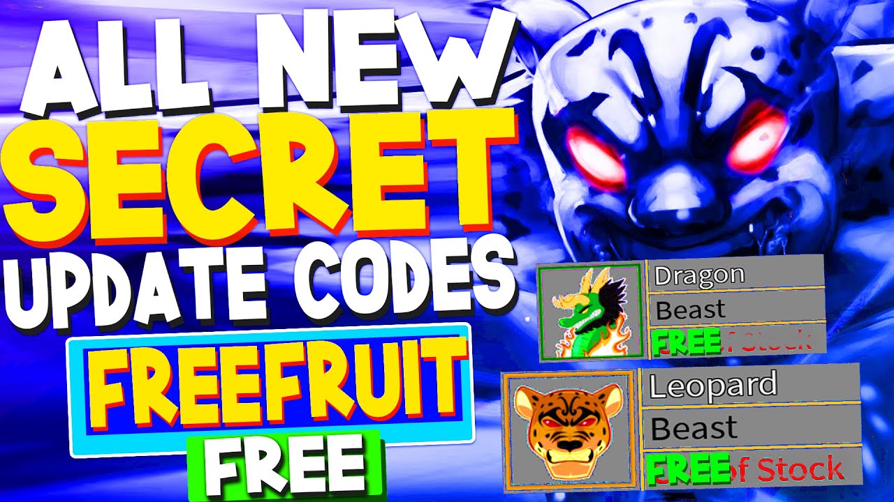 Blox Fruits Free Fruits - Roblox