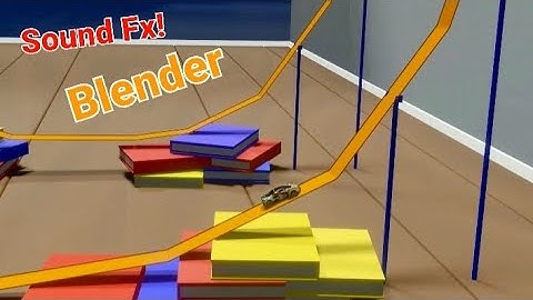 Hot-Wheels Track Race | Solo | Blender x 3D Viewer | Animation | BeatProd: Telekinesis Beats |