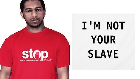Filimon: I am not a Slave (Campaign to End National Service Slavery in Eritrea)