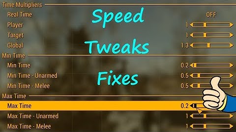 Adjustable VATS Speed Update 1.2 - Fallout 4 mods