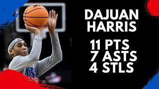 Dajuan Harris Highlights vs. Howard | 3/16/23 | 11 Pts, 7 Asts, 4 Stls