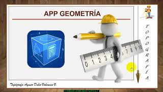 APP GEOMETRÍA PARA TOPÓGRAFOS screenshot 4