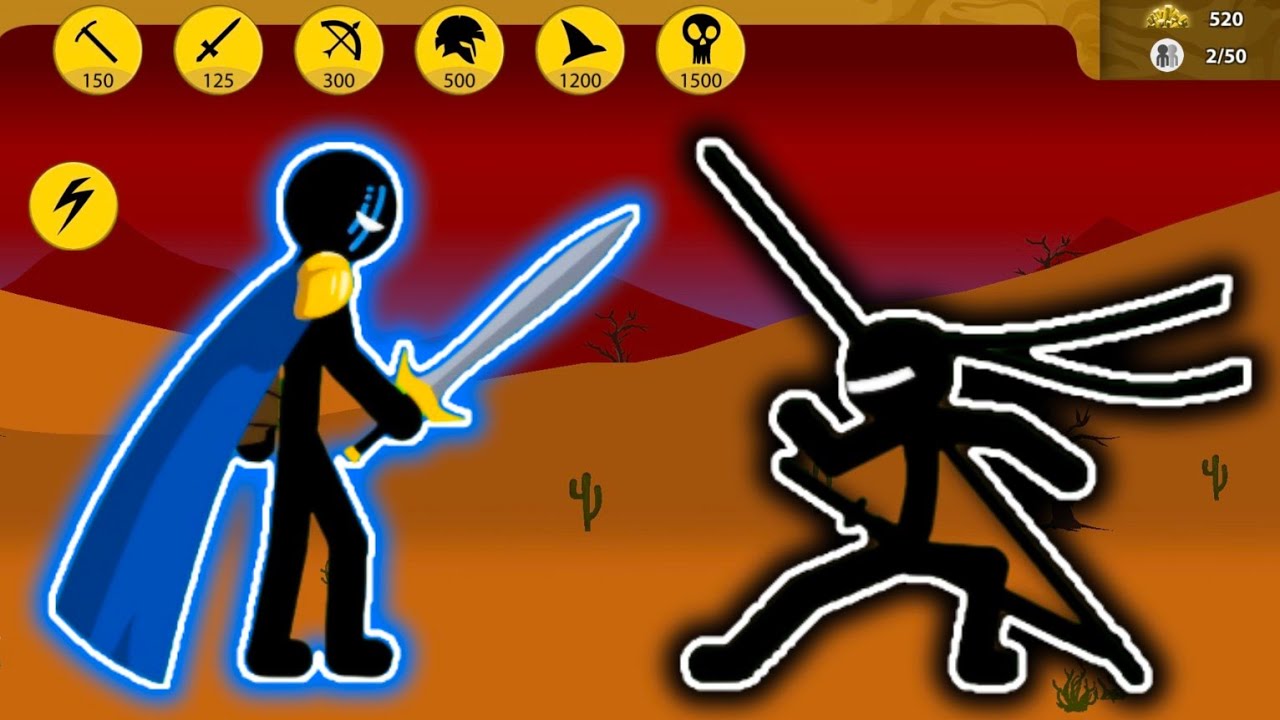 Mega Stick Figure Vs Ninja Stick War Legacy Mod Apk