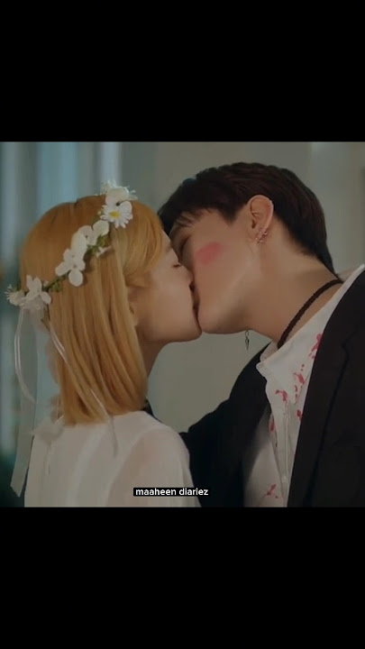 His KISS is soo HoTT 🥵🔥💦 Romantic Couple 🦋🖤 #shorts #toxic #kdrama #cdrama #kiss #love #ceo #mafia