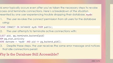 Resolving the Unable to Drop Database Issue on AWS PostgreSQL RDS Instance