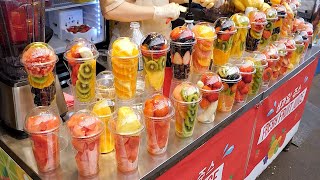 Fresh Fruit Juices and Fruit Desserts Collection