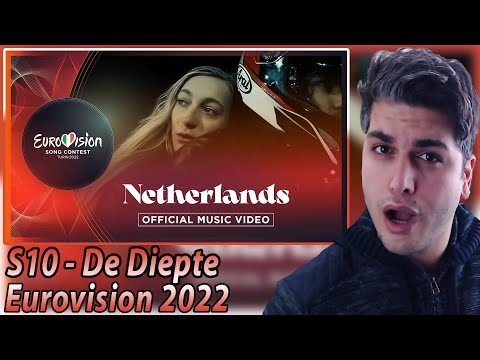 S10 - De Diepte - Netherlands ?? - Official Music Video - Eurovision 2022 REACTION | TEPK?