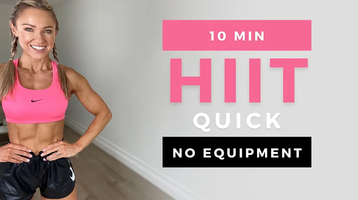10 Min QUICK HIIT WORKOUT at Home | Full Body | No...