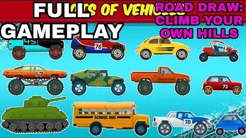 ROAD DRAW : CLIMB YOUR OWN HILLS