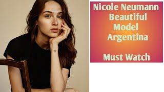 Nicole Neumann Beautiful Model Argentina