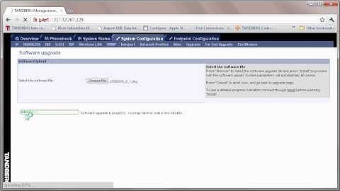 How to: Upgrade a Cisco Tandberg MXP Video Conferencing System