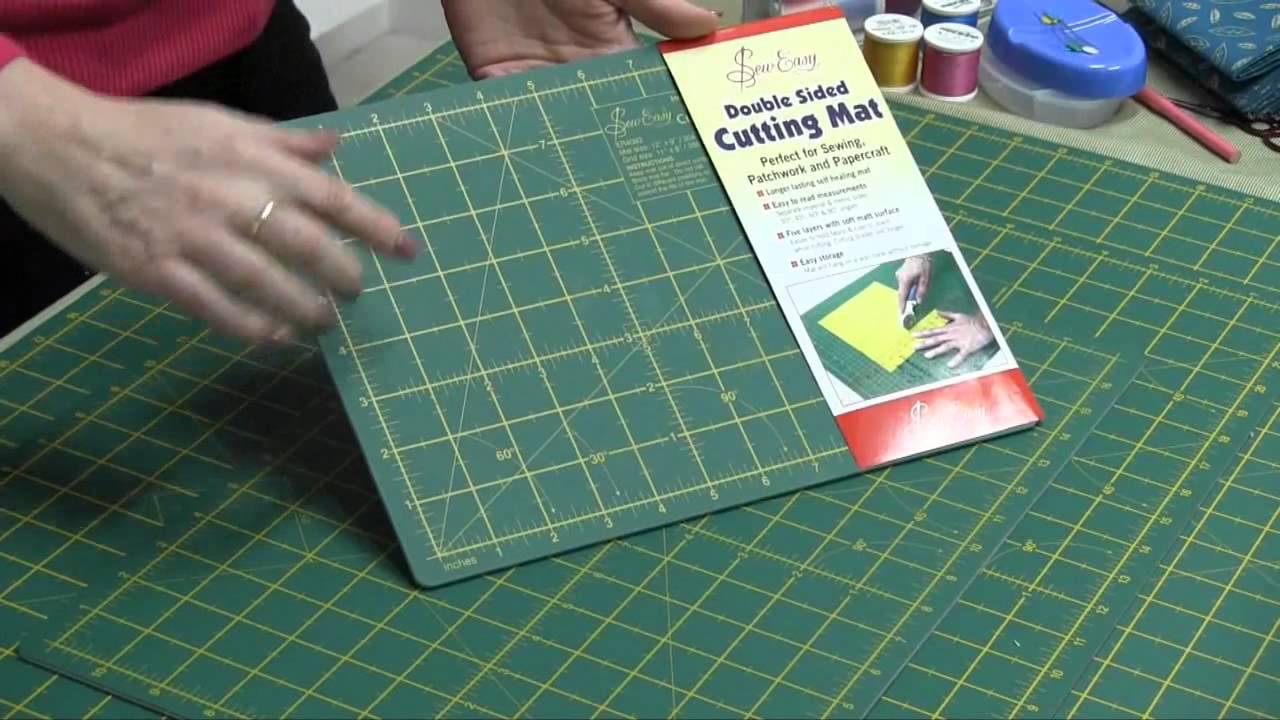 Introducing the new Sew Easy cutting mats 