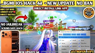 BGMI 4.4 iOS Hack Latest Season |Safe Main Id |DIRECT INSTAL SKIN HACK BGMI WINIOS HACK 4.4 ZERO