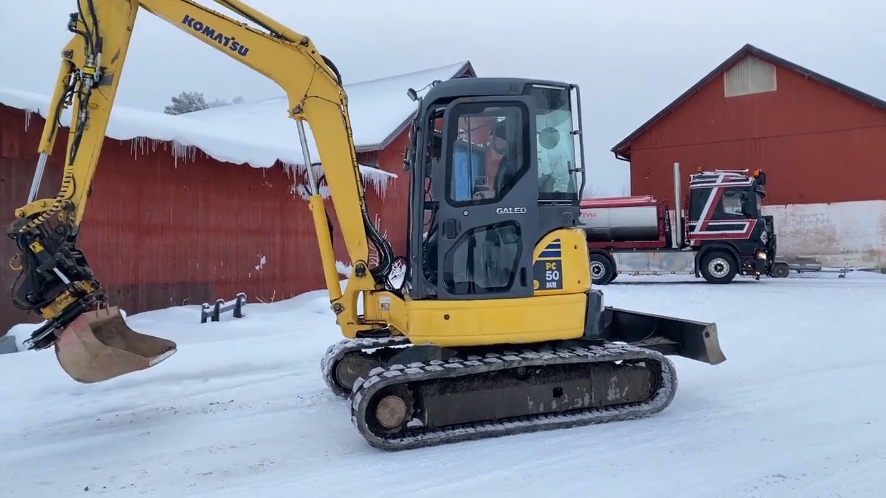 Bandgrävare Komatsu PC 50 ME