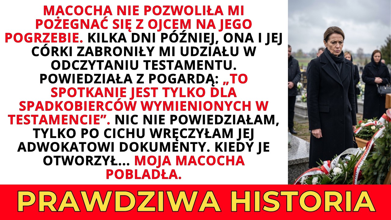 Macocha zabroniła mi iść na pogrzeb ojca – to, co przekazałam adwokatowi, zmieniło wszystko