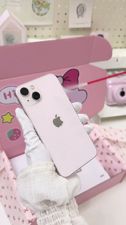 🎧Prescription-style iPhone 13 Sakura Pink🌸～#iPhone