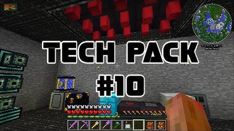 Tech Pack (modded Minecraft) ep 10 (Buildcraft Robots)
