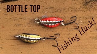 Homemade Bottle Top Lure - Fishing Hack 