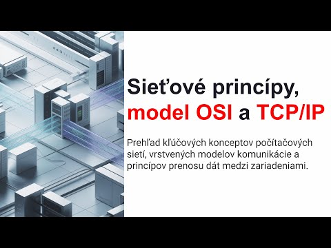 Online Kurz Počítačové Siete - Model OSI a TCP/IP, ping, prehľad sieťových protokolov vo Wiresharku