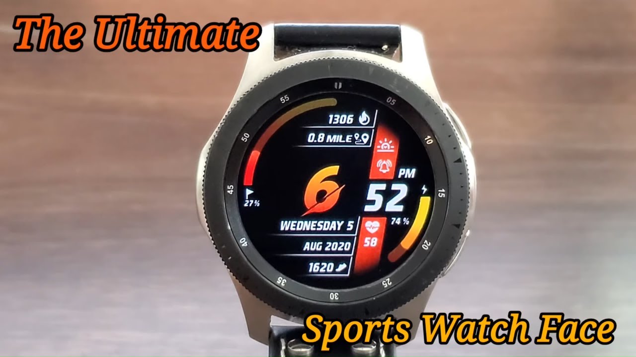 Samsung Galaxy Watch 3 Ultimate Sport Fitness Watch Face Youtube