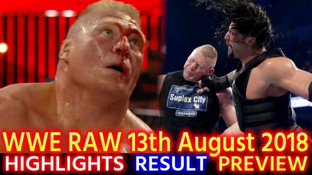 wwe monday night raw brock lesnar