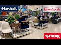 TJ MAXX MARSHALLS HOMEGOODS FURNITURE ARMCHAIRS TABLES DECOR SHOP WITH ME SHOPPING STORE WALKTHROUGH