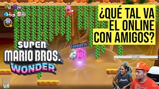 Super Mario Bros. WONDER gameplay #02 ¡Hoy, con AMIGOS! 