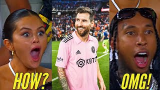 Hollywood Reactions To Messi’s Magical Play Vs Los Angeles Fc