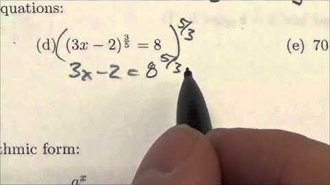 Math 30-1 Logarithms Review #1d