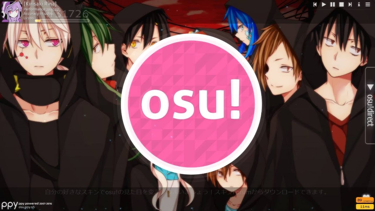 skin osu kagerou project