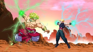 Broly Vs Adelheid - Dragon Ball Z X The King of Fighters