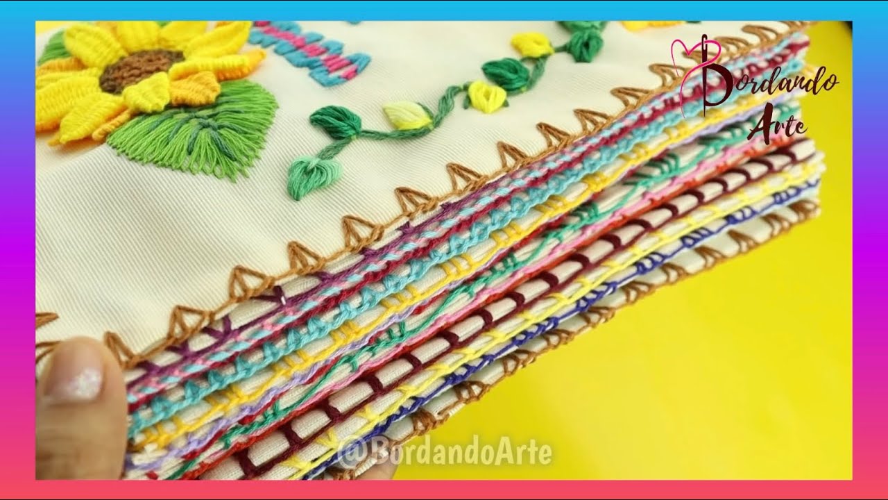 LIBRO BORDADO A MANO CON DIFERENTES TÉCNICAS DE BORDADO | HAND EMBROIDERED BOOK