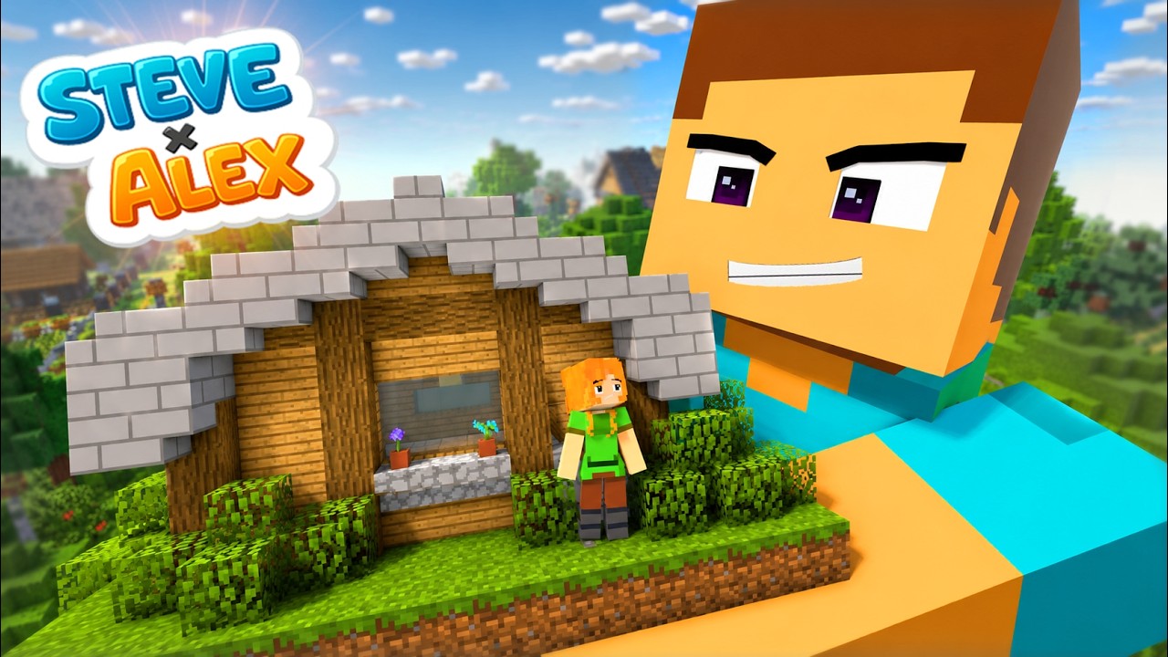THE GIANT?! - Steve and Alex Adventure - Minecraft Animation - YouTube