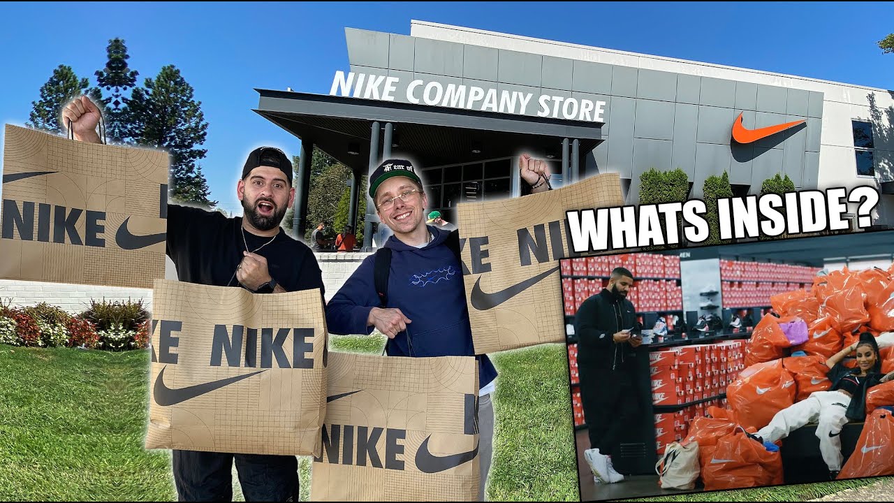 cometer lealtad obra maestra CASHING OUT AT THE NIKE EMPLOYEE STORE!! *WHATS INSIDE THE INVITE ONLY NIKE  COMPANY STORE* - YouTube