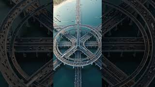 Most Complex Bridge | Future Architecture #shorts #megastructures #automobile #traveling