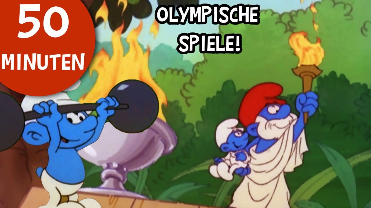 Olympische Spiele 🥇 • Die Lieblingssportarten der Schlümpfe! ⚽️ • Die Schlümpfe