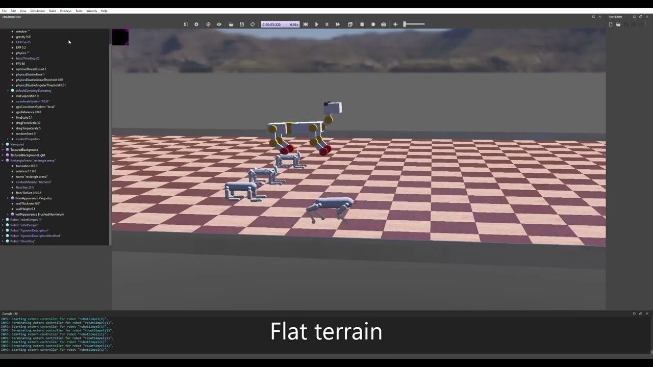 Learning to walk with reinforcement learning PPO, robot dog XGo-Mini and Nvidia Jetson Nano