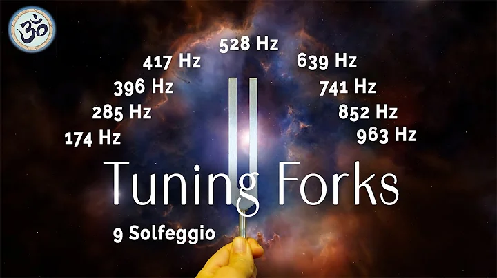Tuning Fork Sound Healing - All 9 Solfeggio Frequencies - Sound Bath