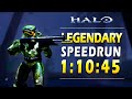 Halo: CE Done in 1:10:45 - Legendary Speedrun