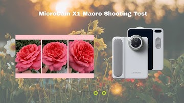 MicroCam X1 Macro Shooting Test