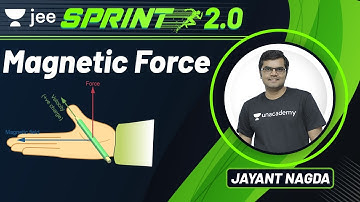 JEE: Magnetic Force | JEE Live Sprint 2.0 | Unacademy JEE | JEE Physics | Jayant Nagda