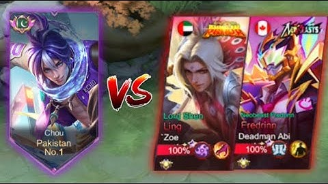 GLOBAL CHOU VS PRO PLAYER’S IN MYTHIC RANK | Who Will Win?🔥 #mlbb #topchou #solorank