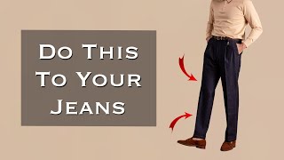 Why Iron a Crease in Your Jeans???