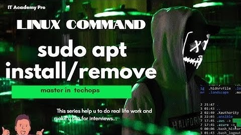 Linux sudo apt install & remove — Software Management like a Pro 🔥 DevOps Style