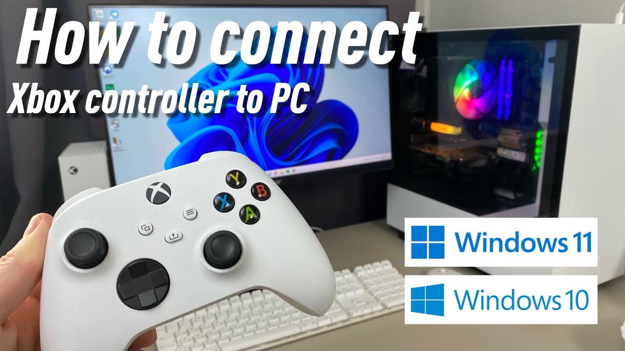 indendørs Skrive ud Megalopolis How to Connect Xbox Controller to PC - ALL METHODS - YouTube