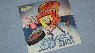 Spongebob Squarepants - Slap Shot Childrens Read Aloud Story Book For Kids