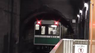 大阪メトロ中央線 20系2904F 堺筋本町駅 発車