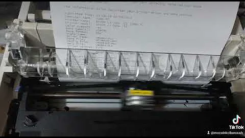 test printer epson LX300+2