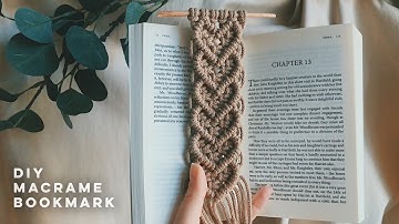 DIY macrame bookmark HEARTS || Easy step by step tutorial for beginners